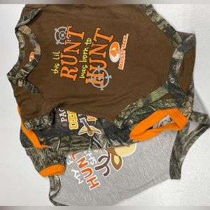 3pc Mossy Oak Onesie Set